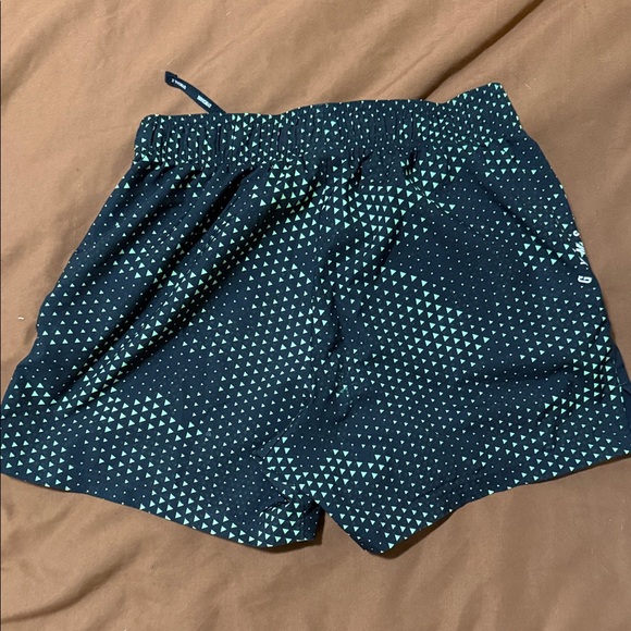 Gymshark Black and Teal Athletic Shorts - Picture 3 of 6